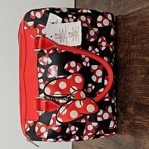 Disney Parks, Minnie Mouse Bow Satchel Polka Dot Bows Bag